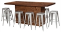 Marais Metal Barstool - Silver in Naples, Marco Island, Ft. Myers