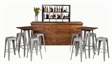 Marais Metal Barstool - Silver in Naples, Marco Island, Ft. Myers