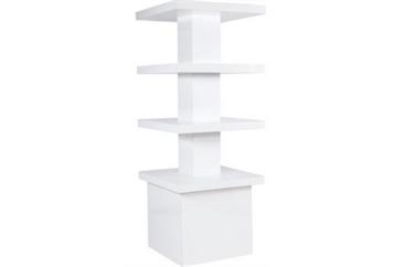 Display Tower - White Bar Back in Tampa, St Petersburg