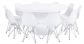 Eames Chair White - Wire Legs in Tampa, St Petersburg