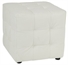 Tufted Ottoman - White in Tampa, St Petersburg