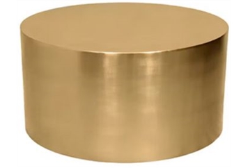 Brass Drum Coffee Table in Miami, Ft. Lauderdale, Palm Beach