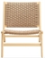 Rattan Wicker Rope Lounge Chair in Miami, Ft. Lauderdale, Palm Beach