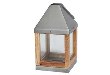 Wood Lantern - 9" in Miami, Ft. Lauderdale, Palm Beach