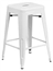 Marcus Backless Barstool White in Miami, Ft. Lauderdale, Palm Beach