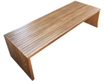 Legno Coffee Table - Long in Miami, Ft. Lauderdale, Palm Beach