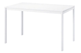 White Rectangle Cafe Table Large in Miami, Ft. Lauderdale, Palm Beach