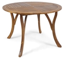 Wood Round Cafe Table in Miami, Ft. Lauderdale, Palm Beach