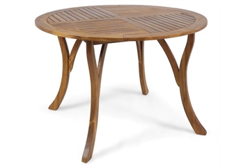 Wood Round Cafe Table in Miami, Ft. Lauderdale, Palm Beach