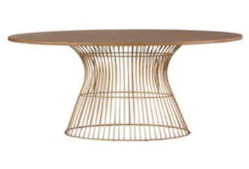 Oval Rattan Dining Table in Miami, Ft. Lauderdale, Palm Beach