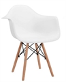 Eames Chair - White with arms in Miami, Ft. Lauderdale, Palm Beach