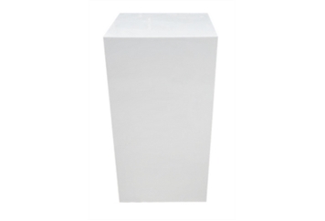 Snow Acrylic Pedestal - 2'2" in Miami, Ft. Lauderdale, Palm Beach