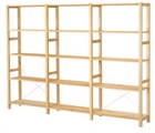 Pine Triple Shelving in Miami, Ft. Lauderdale, Palm Beach