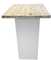 Square Patina Highboy Table in Miami, Ft. Lauderdale, Palm Beach