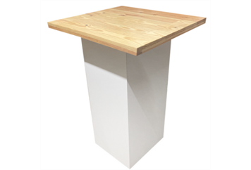 Square Pine Highboy Table - 3ft in Miami, Ft. Lauderdale, Palm Beach