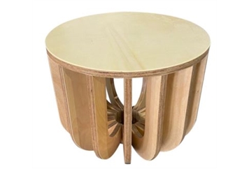 Slat Short End Table in Miami, Ft. Lauderdale, Palm Beach