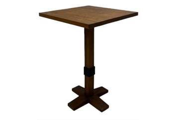 Wood Square Highboy Table in Miami, Ft. Lauderdale, Palm Beach