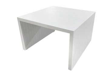 Legno White Side Table in Miami, Ft. Lauderdale, Palm Beach