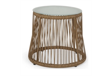 Wicker End Table in Miami, Ft. Lauderdale, Palm Beach