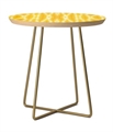 Yellow Top End Table in Miami, Ft. Lauderdale, Palm Beach