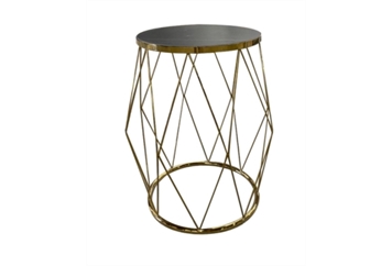 Wired Gold End Table in Miami, Ft. Lauderdale, Palm Beach