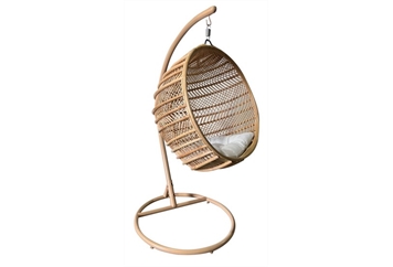 Rattan Hanging Egg Chair Brown in Miami, Ft. Lauderdale, Palm Beach