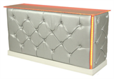 Tufted Bar Silver LED in Miami, Ft. Lauderdale, Palm Beach