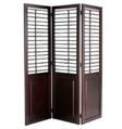 Mahogany Folding Screen in Miami, Ft. Lauderdale, Palm Beach