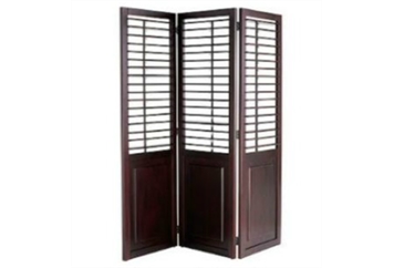 Mahogany Folding Screen in Miami, Ft. Lauderdale, Palm Beach