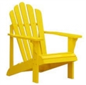 Adirondack Chair - Yellow in Miami, Ft. Lauderdale, Palm Beach