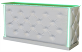 Tufted Bar White with LED in Orlando