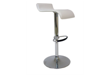 Equino Wave Barstool White in Naples, Marco Island, Ft. Myers