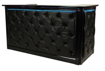 Tufted Bar - Black LED in Naples, Marco Island, Ft. Myers