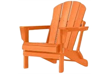 Adirondack Chair - Orange in Tampa, St Petersburg