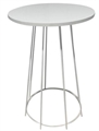 Wired White Metal Highboy Table in Naples, Marco Island, Ft. Myers