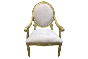 Princess Chair - Gold in Naples, Marco Island, Ft. Myers