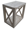 Crossed End Table in Naples, Marco Island, Ft. Myers