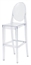 Ghost Clear Barstool - 3ft 11in in Orlando