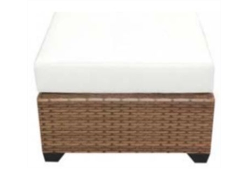 Captiva Ottoman White in Miami, Ft. Lauderdale, Palm Beach