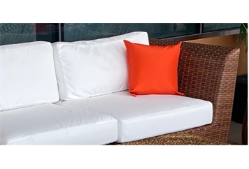 Captiva Loveseat Sectional White - Arms in Miami, Ft. Lauderdale, Palm Beach