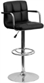 Canterbury Barstool With Arms Black in Miami, Ft. Lauderdale, Palm Beach