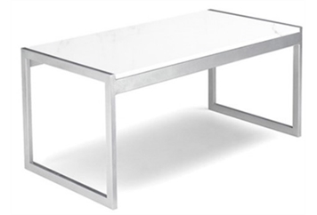 Aria White Marble Coffee Table in Naples, Marco Island, Ft. Myers