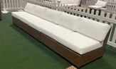 Captiva Sofa Sectional White - Armless in Orlando