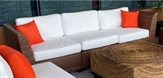Captiva Sofa Sectional White in Orlando