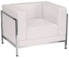 Verona Lounge Chair - White in Orlando