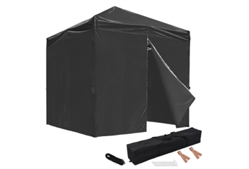 Tent - Black 10x10 with Sidewalls in Miami, Ft. Lauderdale, Palm Beach