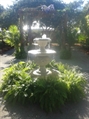 Fountain - Stone Finish with Flowers in Miami, Ft. Lauderdale, Palm Beach