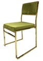 Yoyoma Chair Green - Gold Frame in Miami, Ft. Lauderdale, Palm Beach