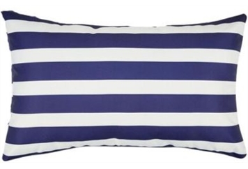 Pillow - Blue and White Striped Accent in Miami, Ft. Lauderdale, Palm Beach