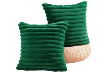 Pillow - Ribbed Emerald Velvet in Miami, Ft. Lauderdale, Palm Beach